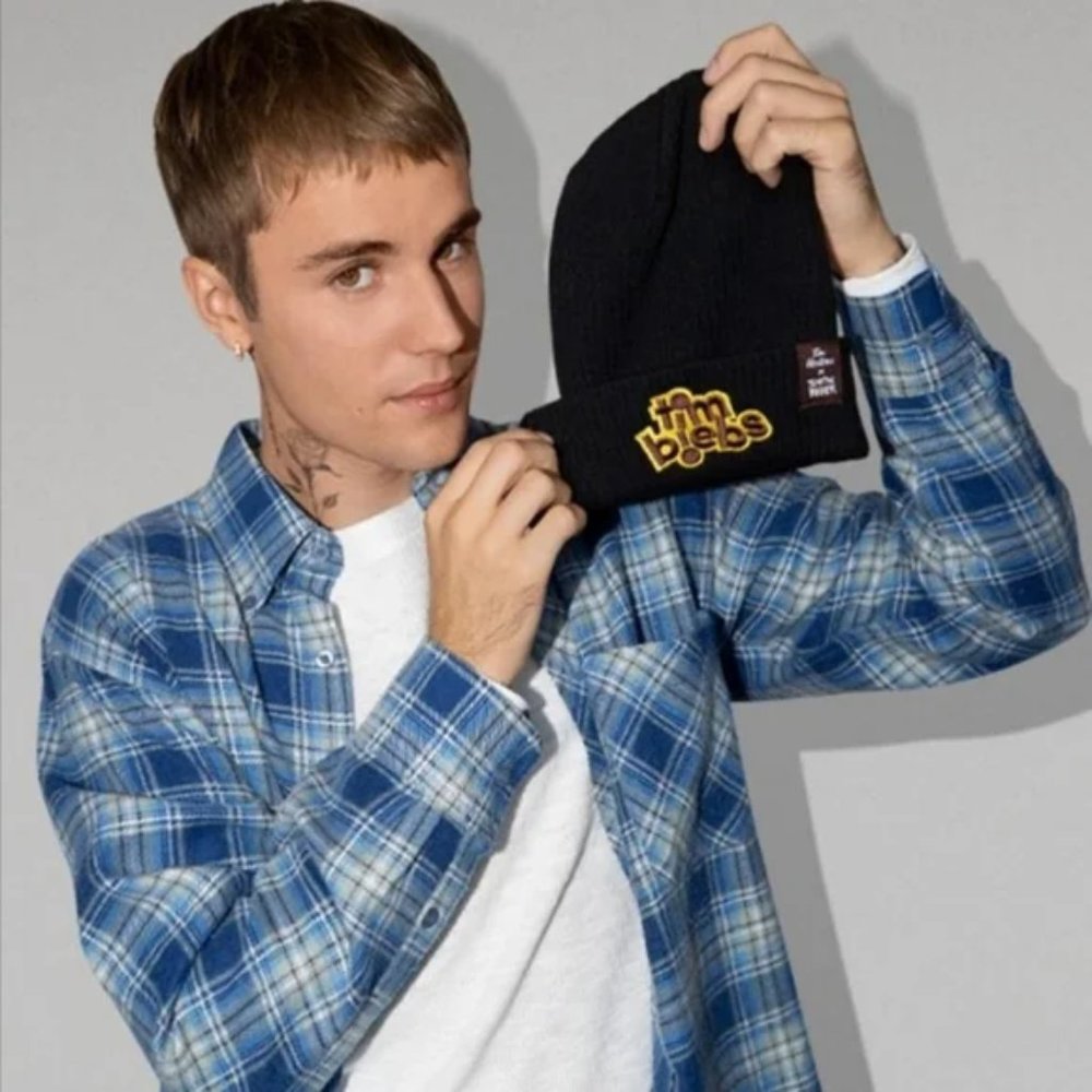 NWT LIMITED EDITION Justin Bieber x Tim Hortons Hat Beanie Toque